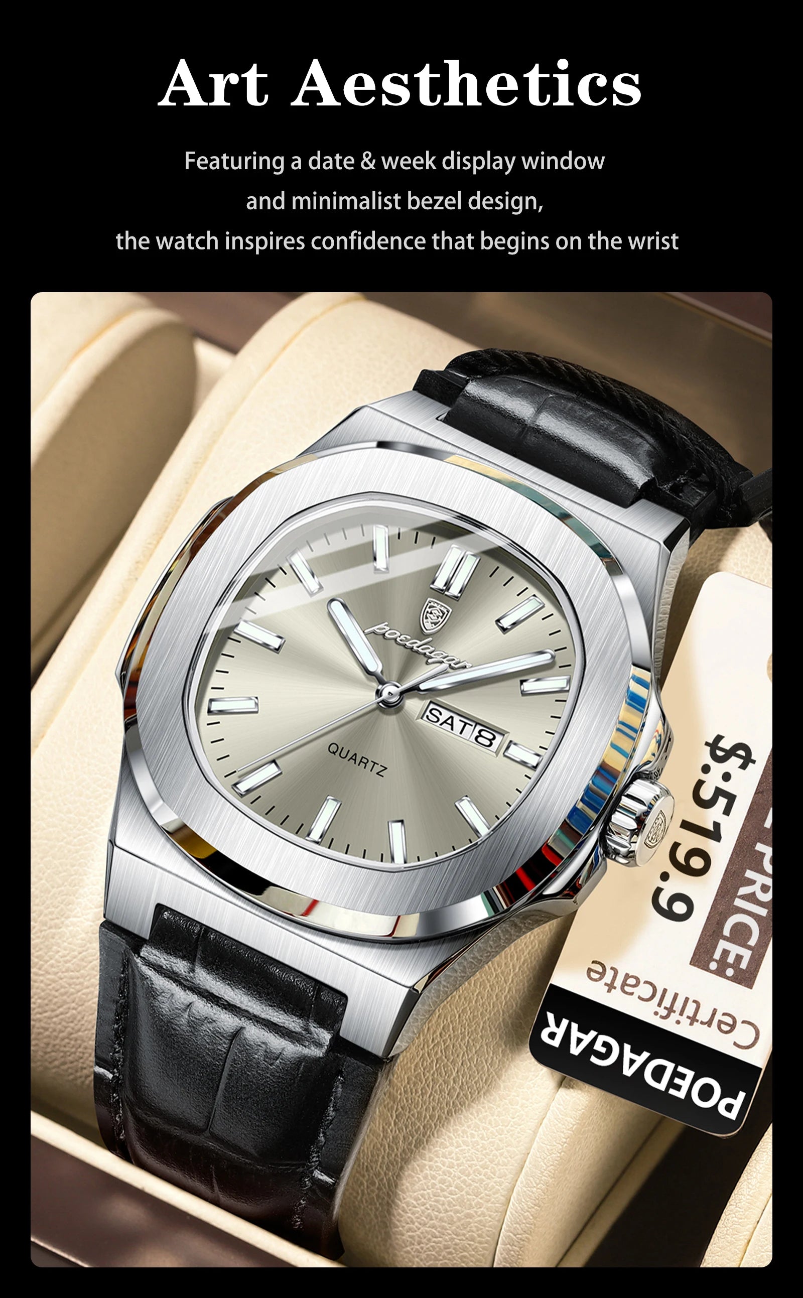 Luxury Luminous Waterproof Watch For Men - Smarsty