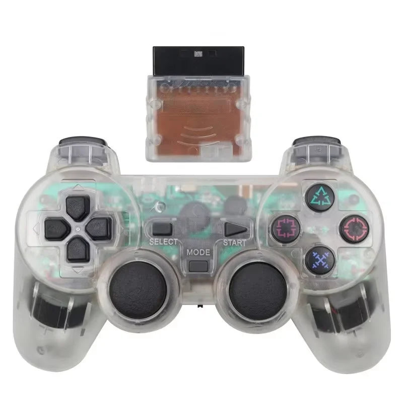 Wireless Gamepad for PlayStation 2 with Vibrating Joystick - Smarsty