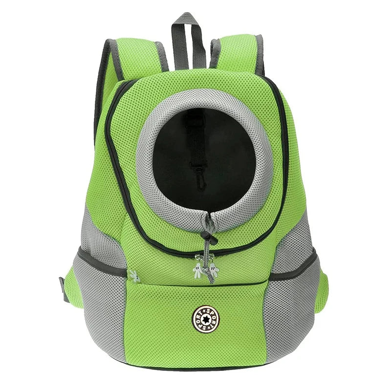 Breathable Double Shoulder Outdoor Dog Carrier Bag - Smarsty