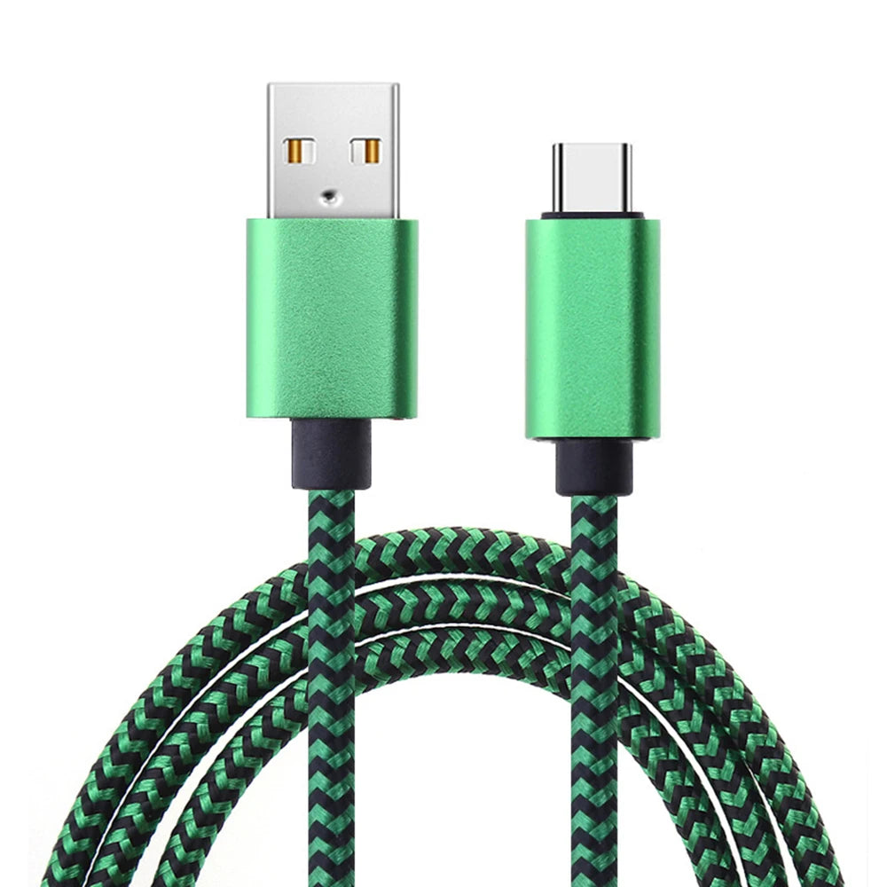 Nylon Braided USB Type C Fast Charging Cable - Smarsty