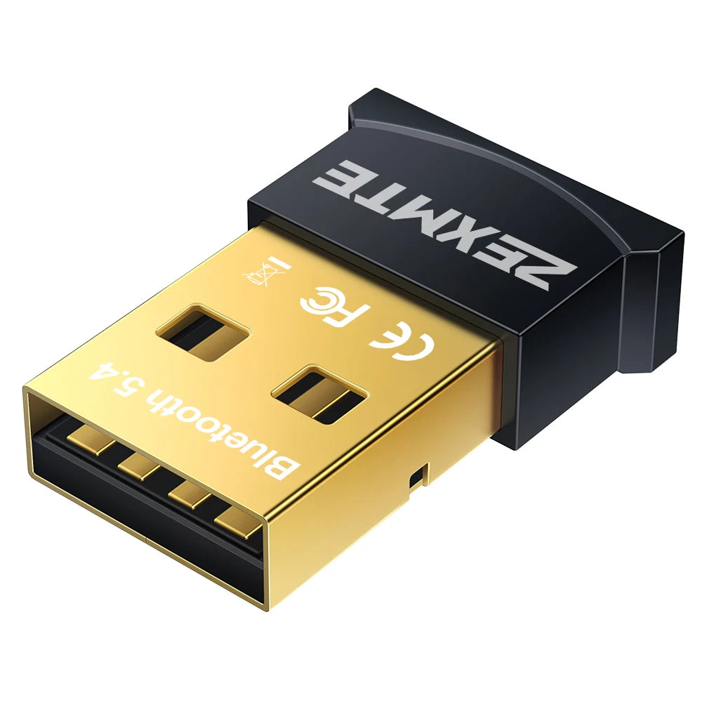 USB Wireless Bluetooth Adapter Bluetooth 5.4 USB Transmitt for PC Dongle Adaptador Wireless Mouse Keyborad Music Audio Receiver