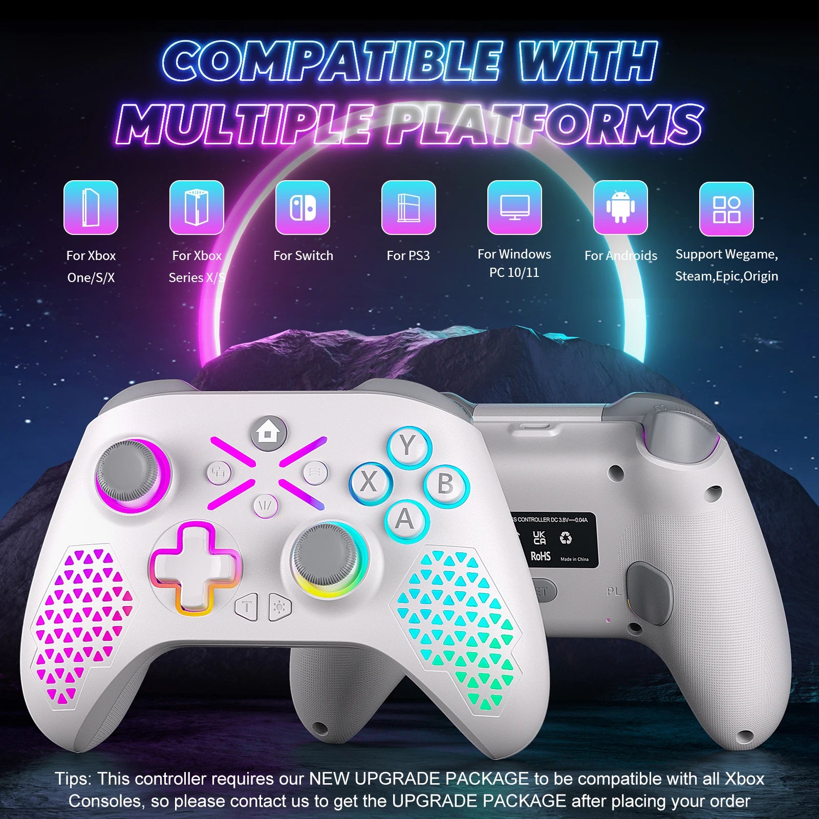 Wireless Gamepad for Xbox with Dual Vibration Feature - Smarsty