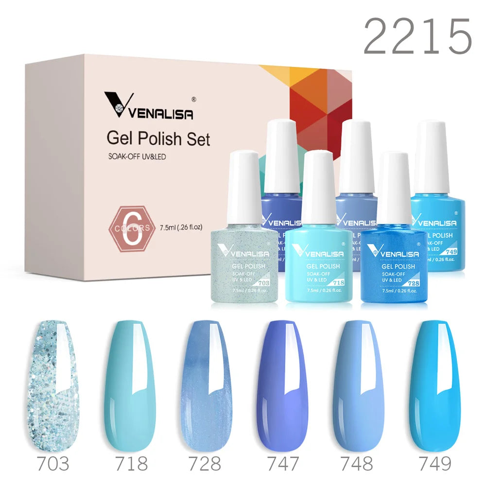 Venalisa HEMA Free Jelly Pink Nail Gel Kit - Smarsty