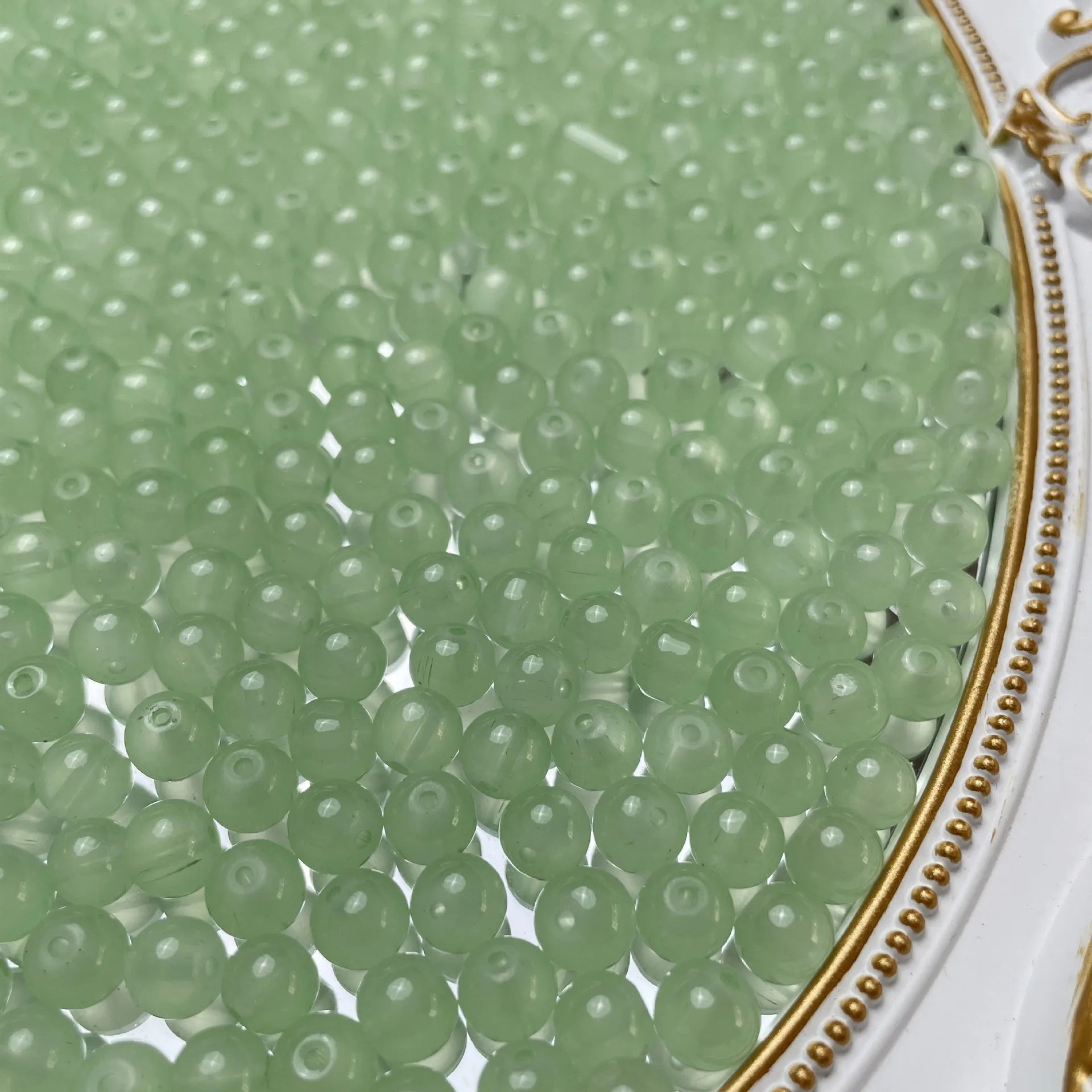 8mm Multicolor Glass Beads for Handmade Jewelry - Smarsty