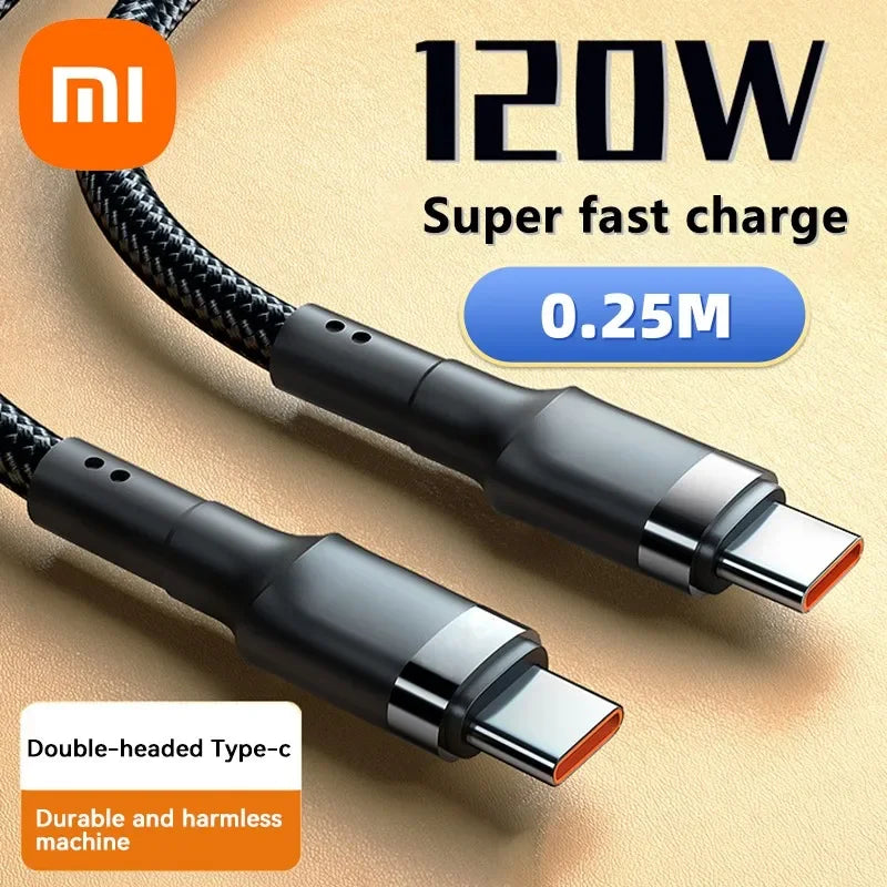 Xiaomi 120W Fast Charger USB C Cable for Quick Charging - Smarsty