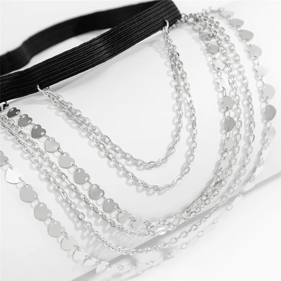 Boho Chic Elastic Band Leg Chain Body Jewelry - Smarsty