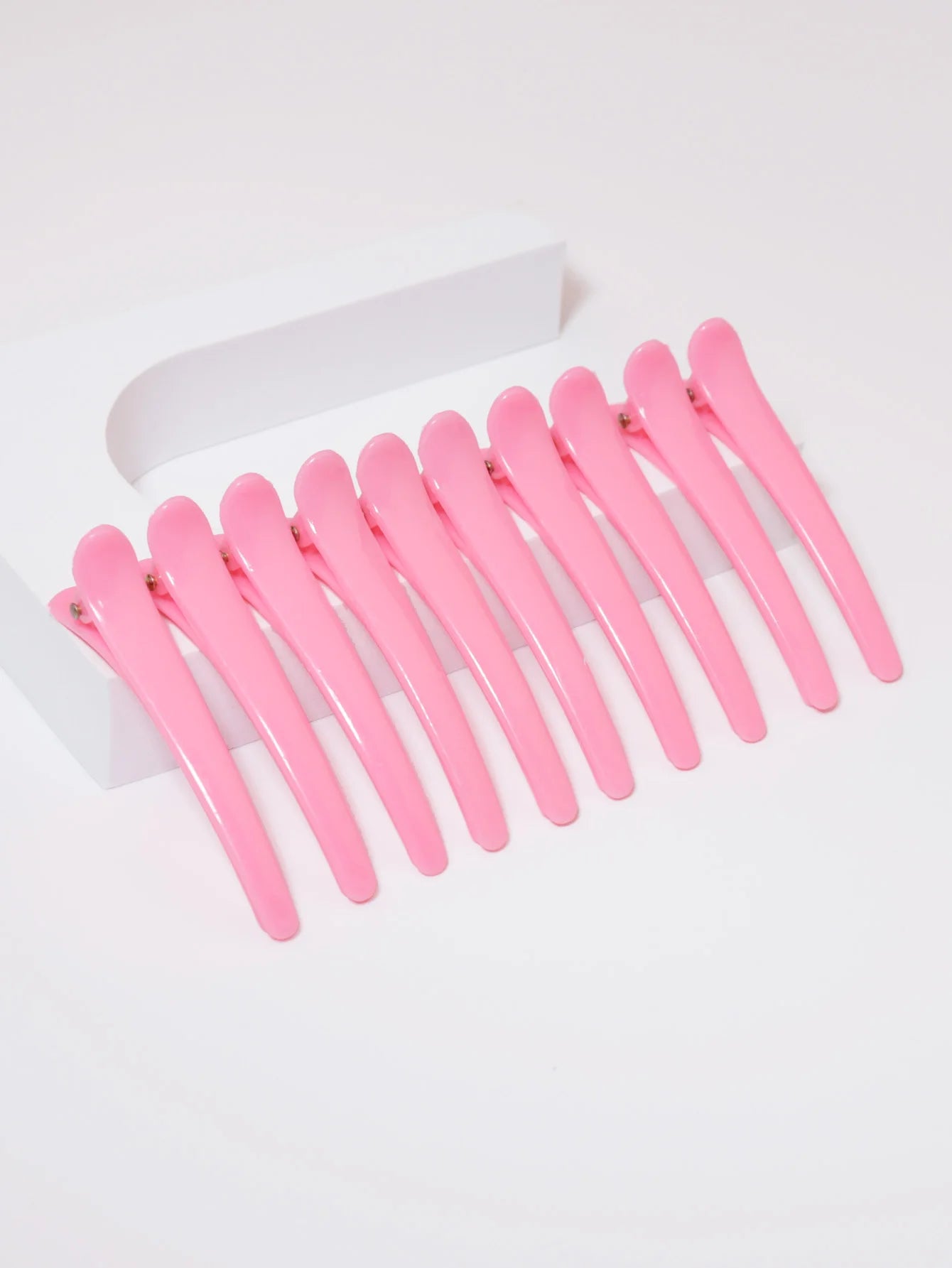 10 Pack Anti Slip Plastic Ducktooth Hair Clips - Smarsty