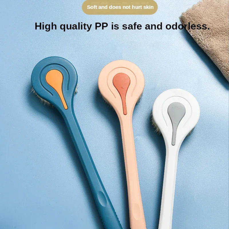 Soft Hair Bath Brush with Long Handle for Easy Scrubbing - Smarsty