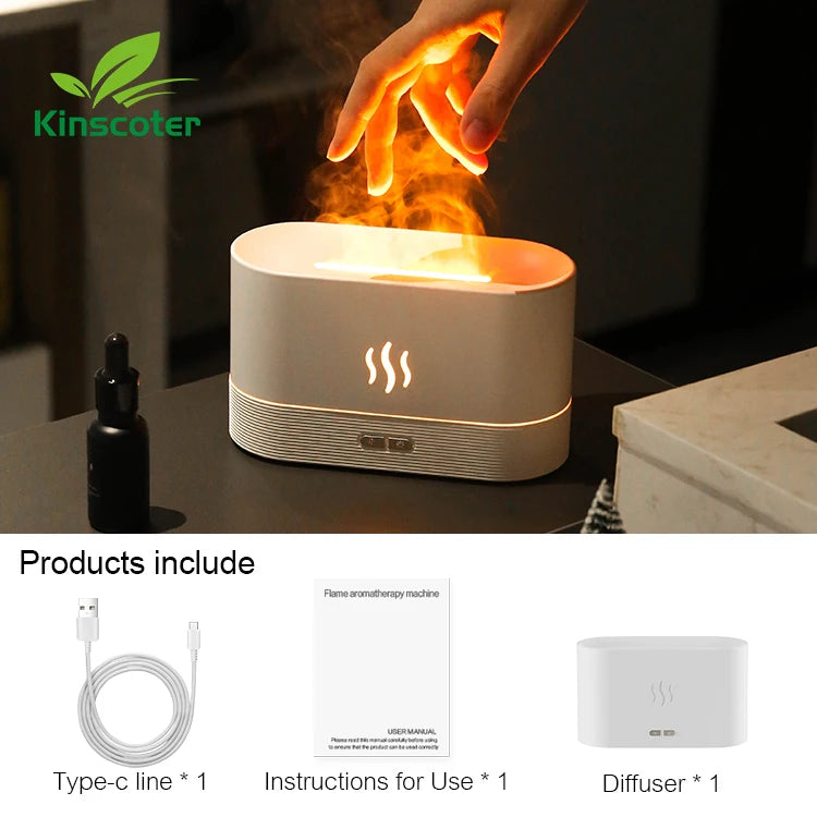 Kinscoter Ultrasonic Aroma Diffuser with Cool Mist - Smarsty