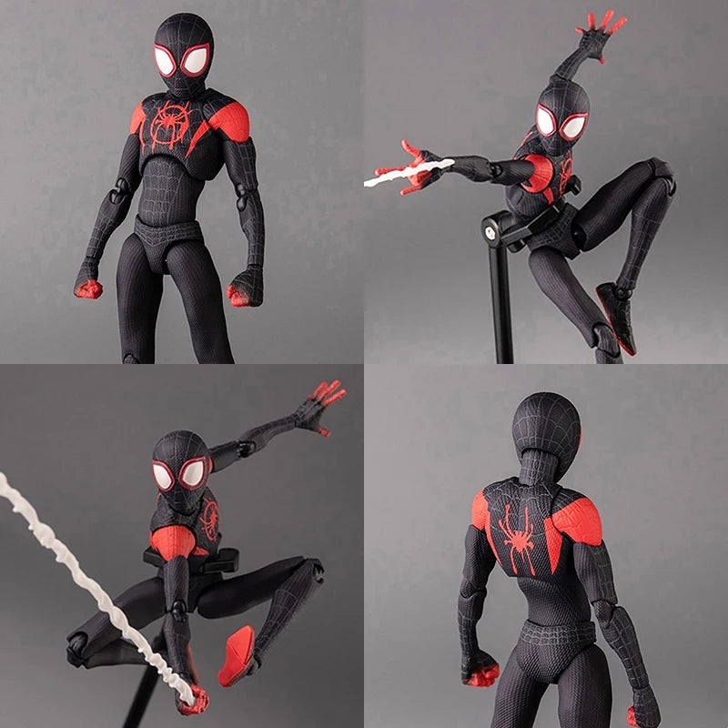 Action Figure Miles Morales Spider-Man Into the Spider Verse Sv Action Collection Sentinel Marvel Figures Model Toys