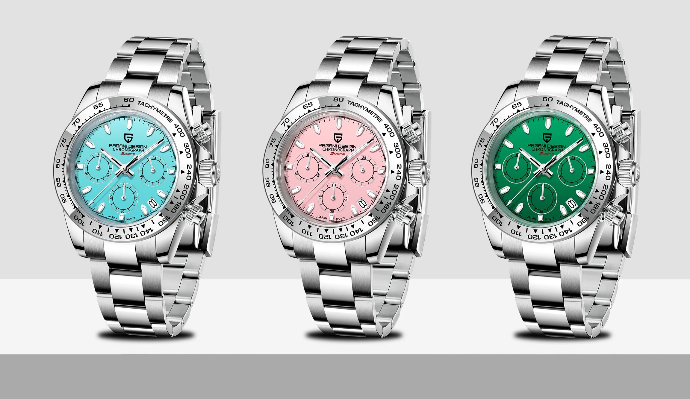 PAGANI DESIGN Luxury Men's Quartz Chronograph Watch - Smarsty