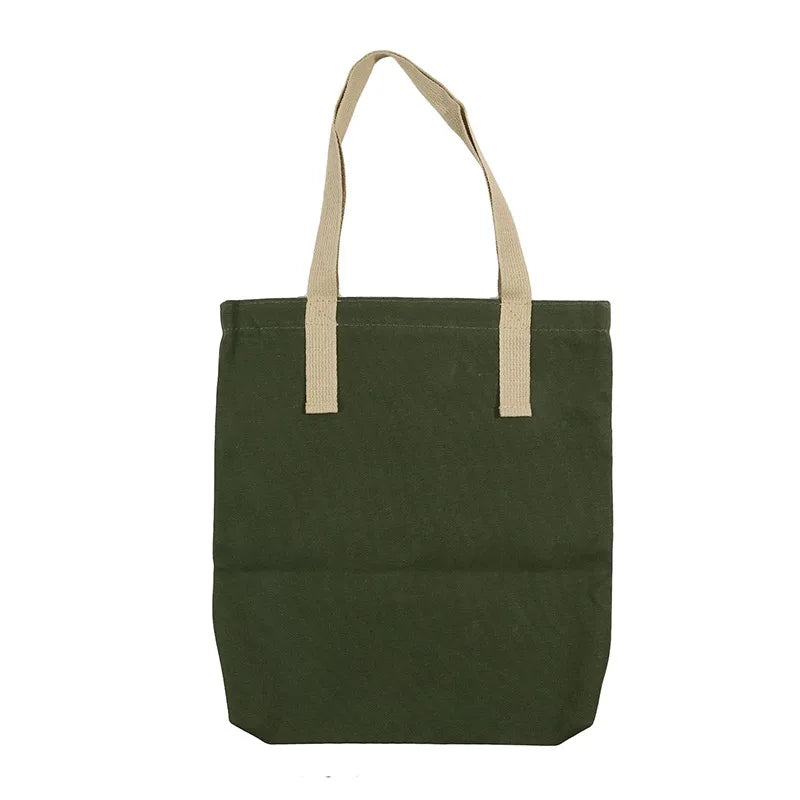 Women Canvas Tote Bag Large Capacity Reusable Shopping Bag - Smarsty