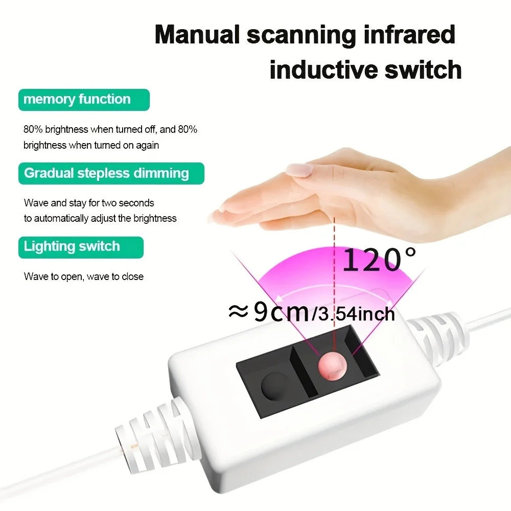 Dimmable USB Gesture Sensor Night Light Strip - Smarsty