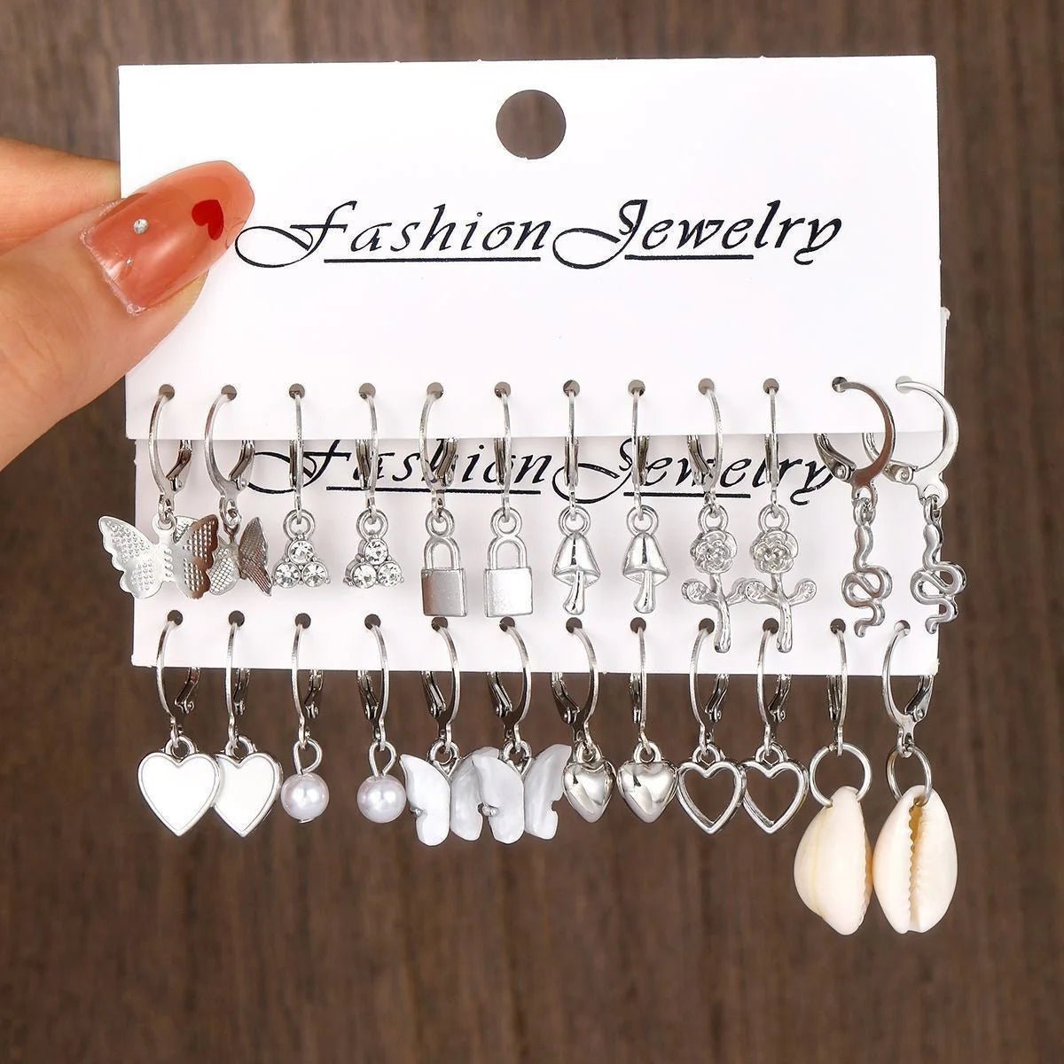 Vintage-Inspired Small Hoop Earring Set for Women - Smarsty
