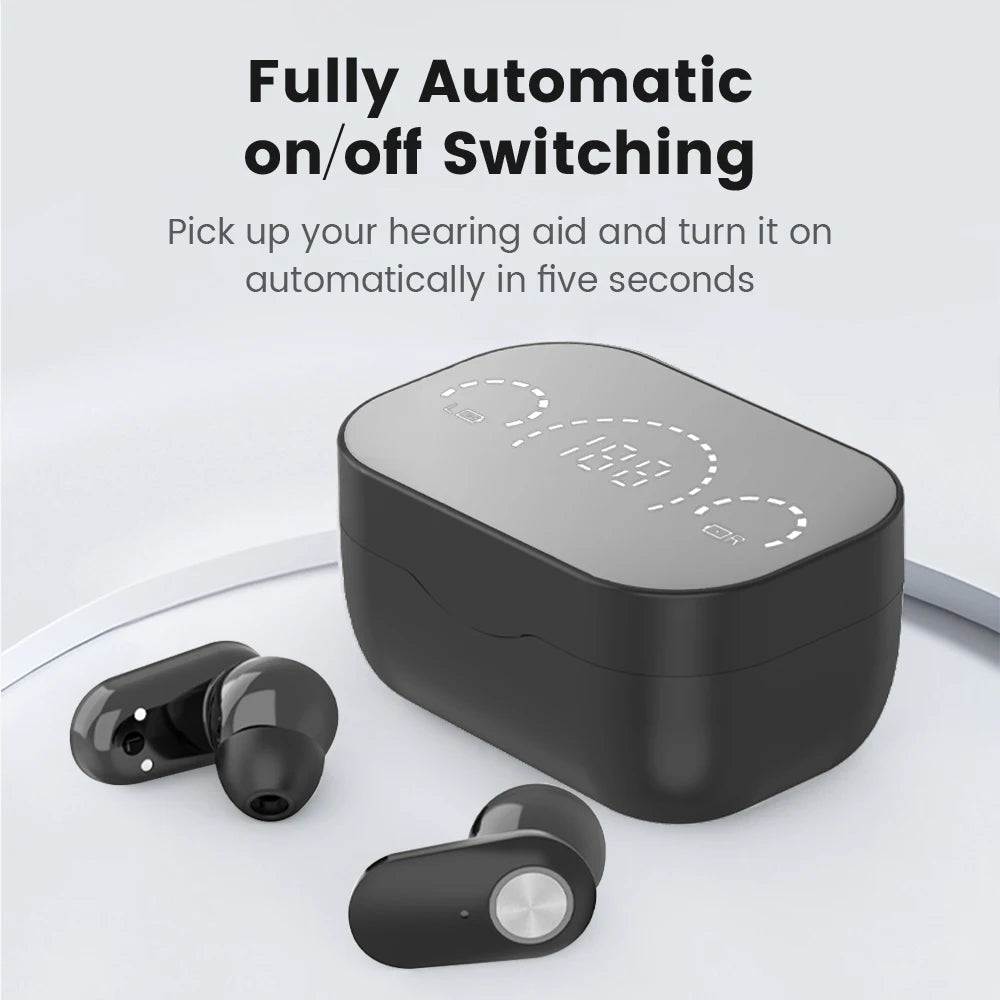 Rechargeable Invisible Hearing Aid for Clear Sound - Smarsty