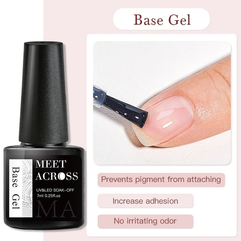 Meet Across UV Base Top Coat Gel Polish for Durable Manicures - Smarsty