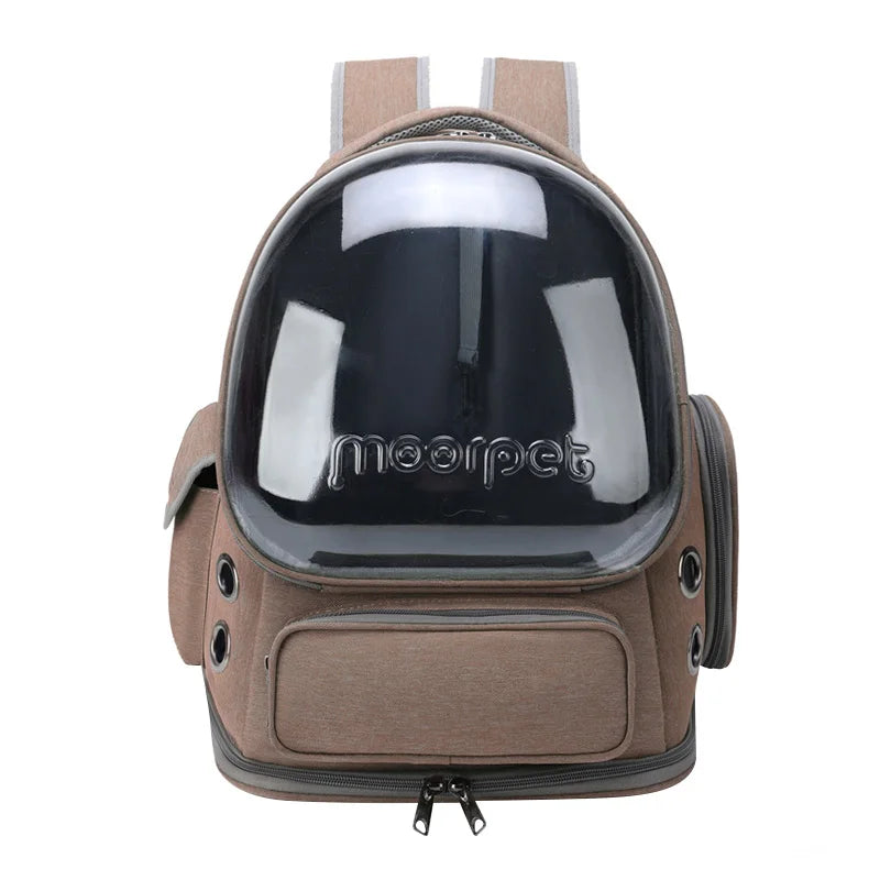 Transparent Cat Carrier Backpack for Outdoor Travel - Smarsty