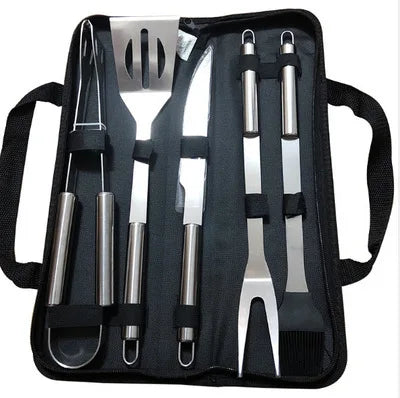 Stainless Steel BBQ Tool Set With Portable Storage Bag - Smarsty