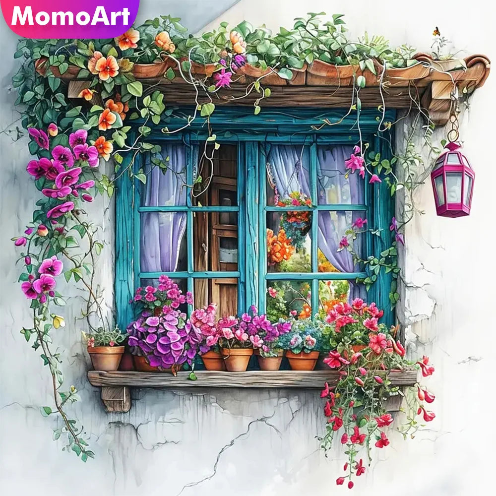 Momoart DIY Diamond Mosaic Landscape Painting Kit - Smarsty
