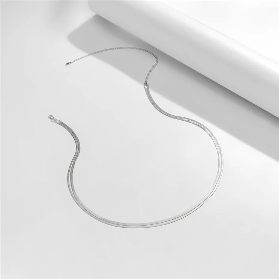 Ingemark Sexy Flat Snake Chain Waist Belt for Women - Smarsty
