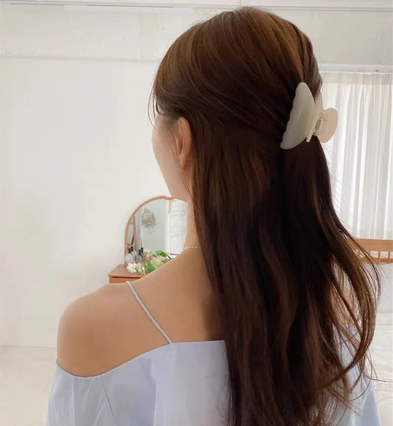 Elegant Acetate Hair Claw Medium Size Secure Hold Women - Smarsty