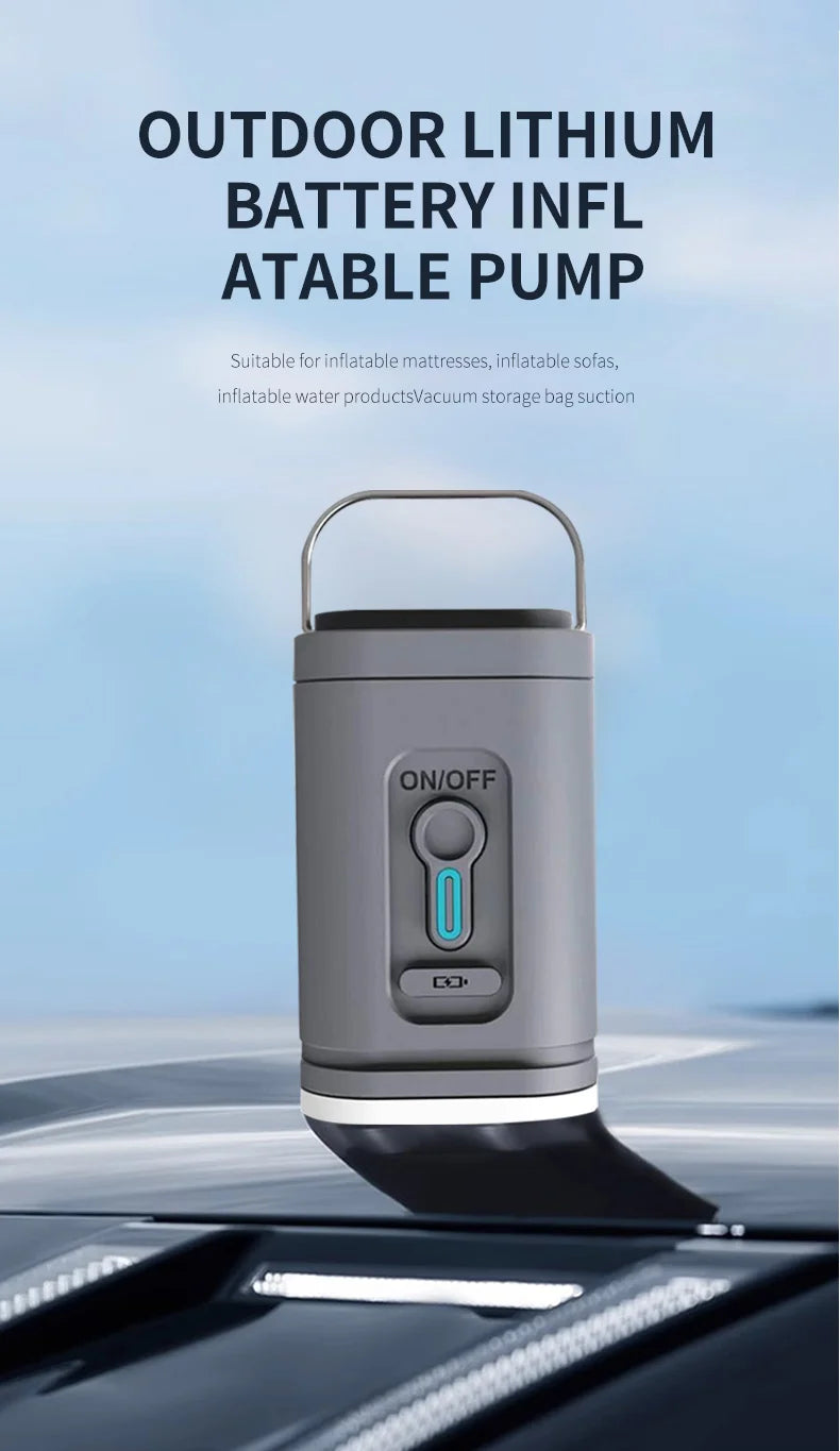 Portable Wireless Air Pump Inflator for Inflatables - Smarsty