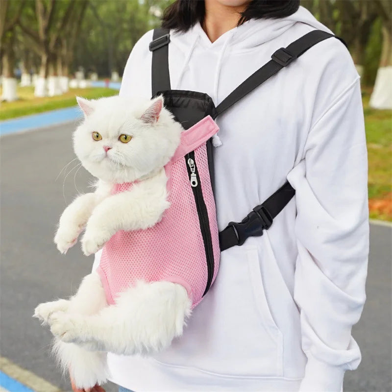 Adjustable Pet Carrier Backpack for Travel and Hiking - Smarsty