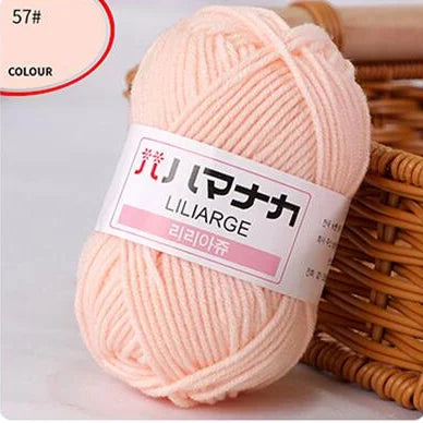 Soft Cotton Knitting Yarn for DIY Baby Sweaters - Smarsty