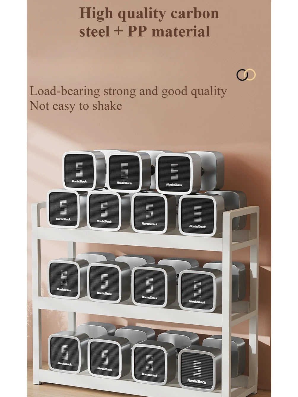 3-Tier Multifunctional Storage Shelf,Space-Saving Desktop Shelf,Desk Shelf,organizer,Non-slip Design and Easy To Assemble by Smarsty