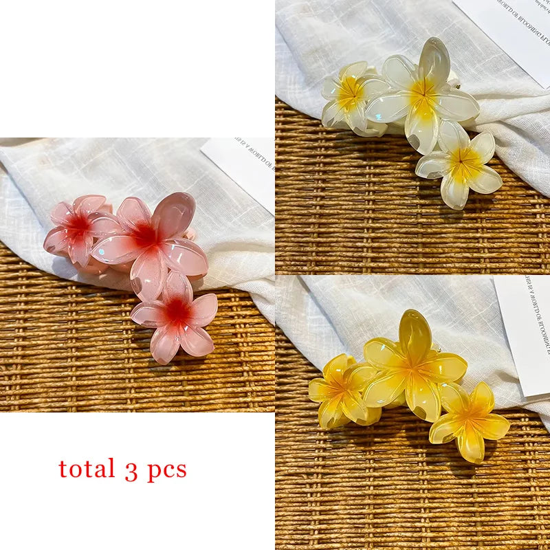 Acrylic Shark Claw Hair Clip Shell Beach Accessories - Smarsty