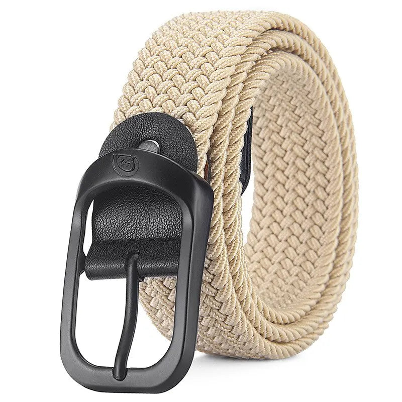Unisex Woven Elastic Belt Casual Outdoor Sports - Smarsty