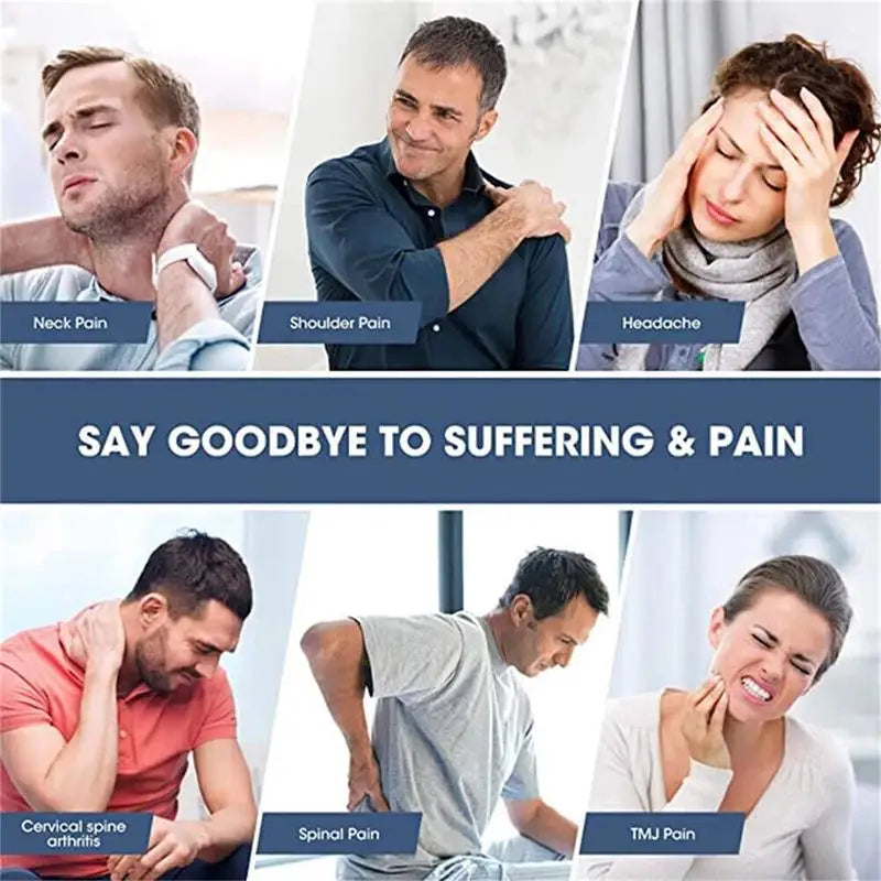 Neck And Shoulder Relaxer Cervical Traction Device - Smarsty