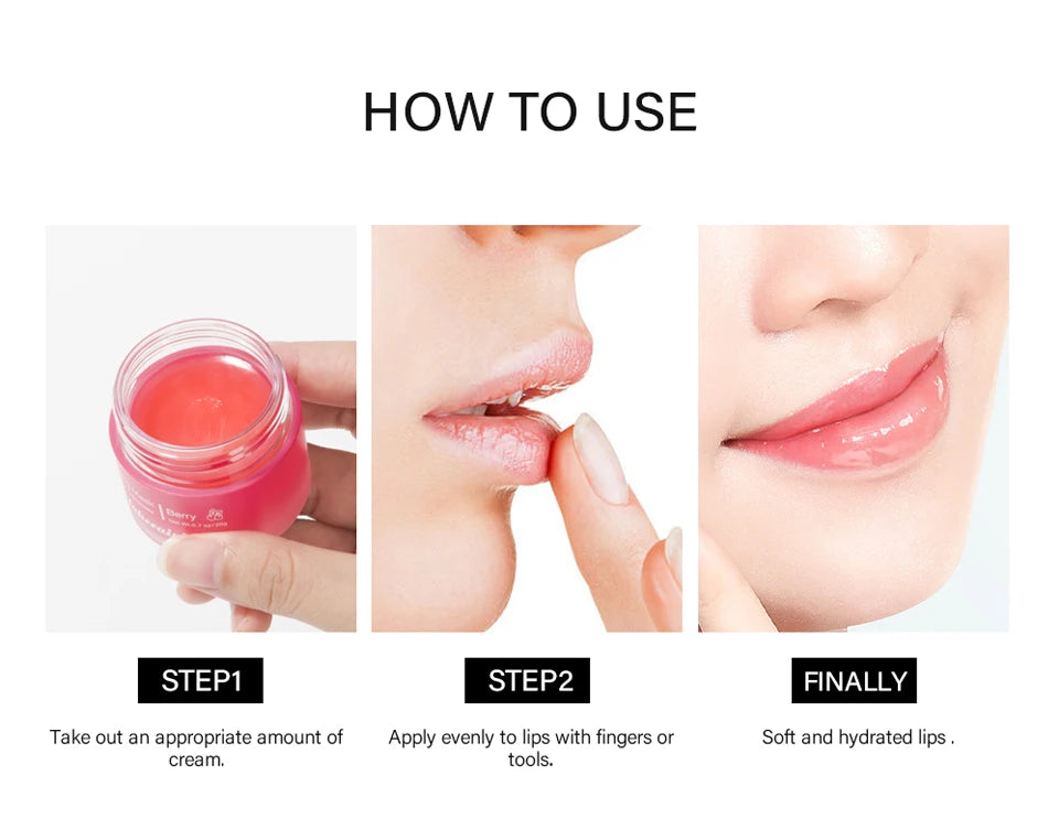 Moisturizing Lip Mask For Nighttime Care - Smarsty