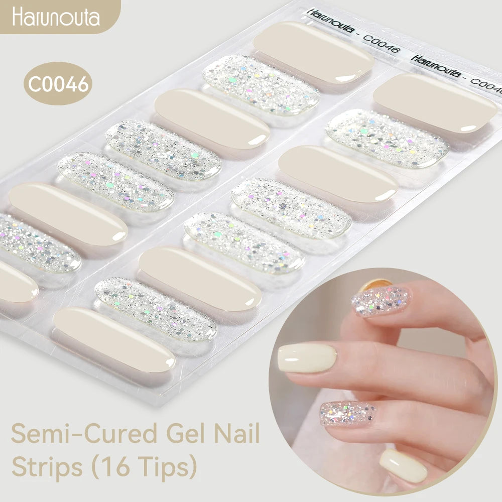 Gradient Auroras Gel Nail Strips for Easy DIY Manicure - Smarsty