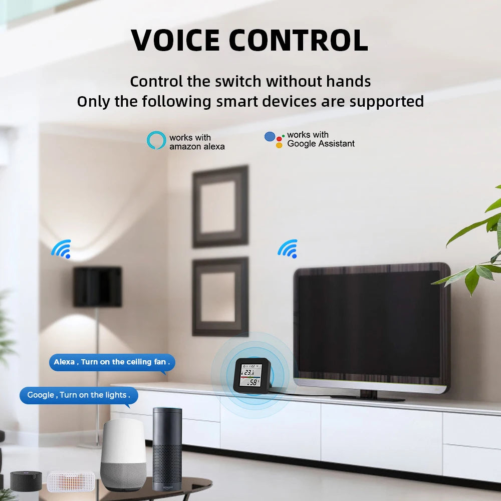 Tuya Smart Universal IR Remote With Temperature Sensor - Smarsty