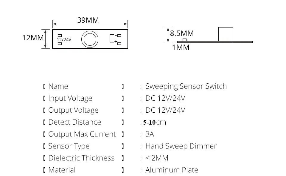 Smart Motion Detector Switch Module for Hassle-Free Control - Smarsty