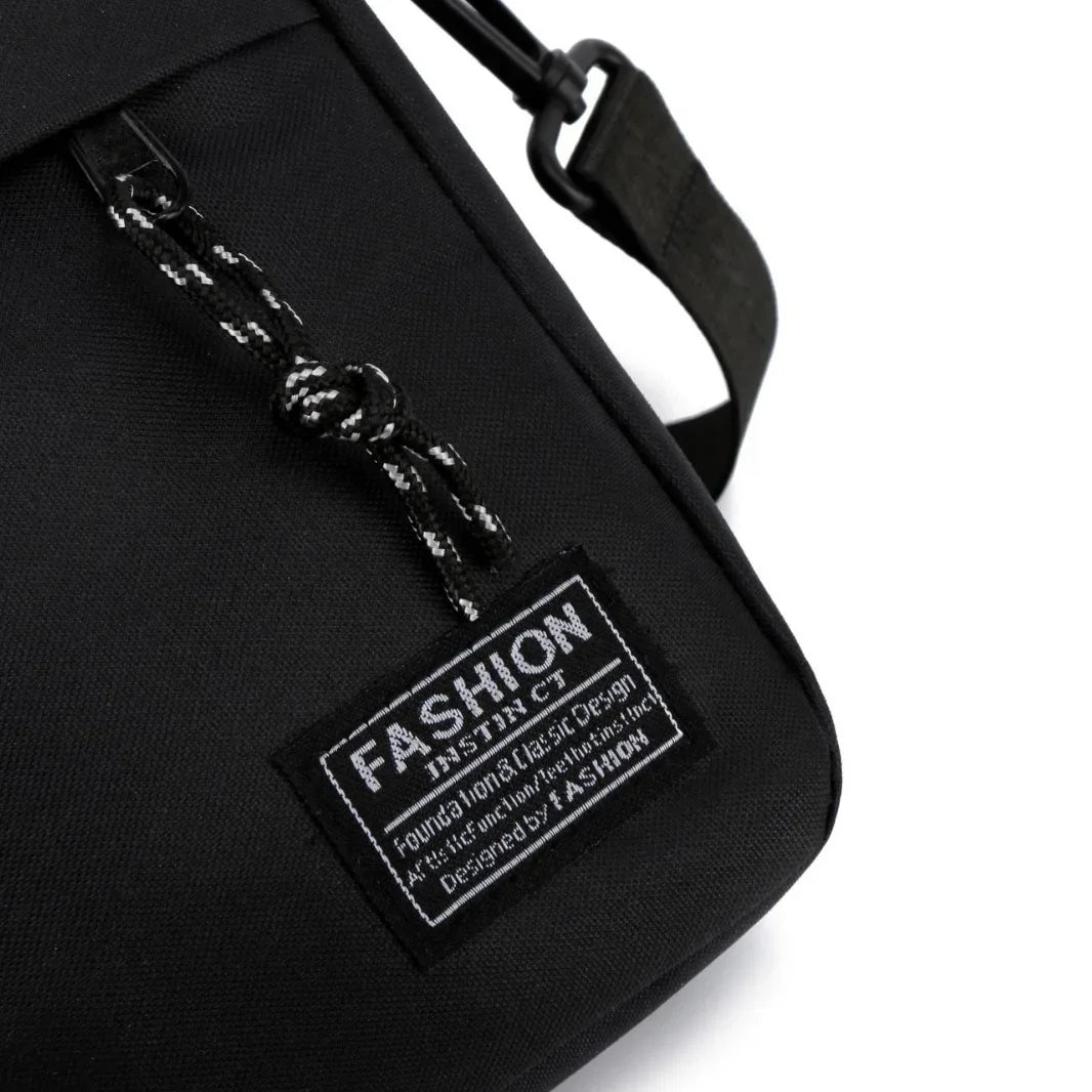 Compact Square Crossbody Bag With Oxford Cloth Durability - Smarsty