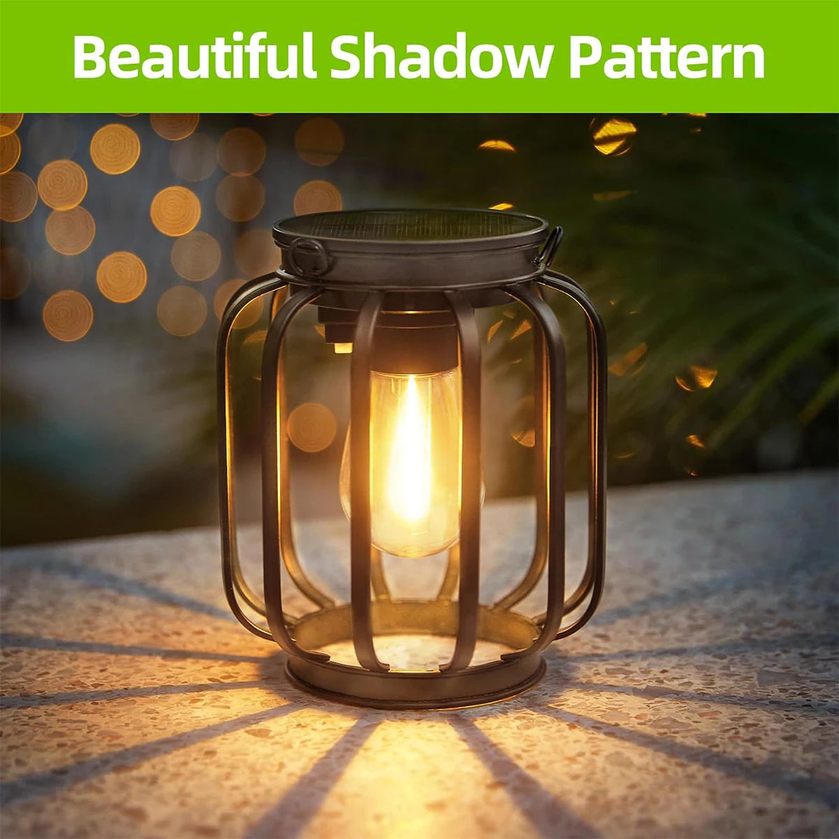 Solar LED Lanterns With Daylight Sensor For Outdoor Use - Smarsty