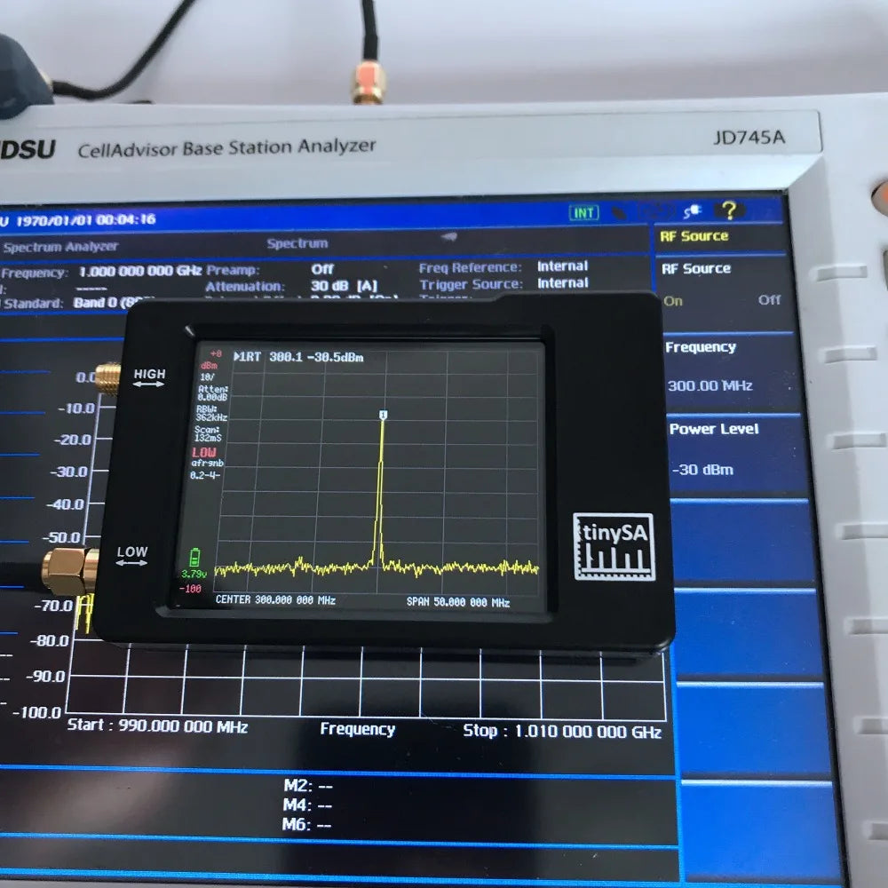 TinySA Spectrum Analyzer 2.8 Inch Display with ESD Protection - Smarsty