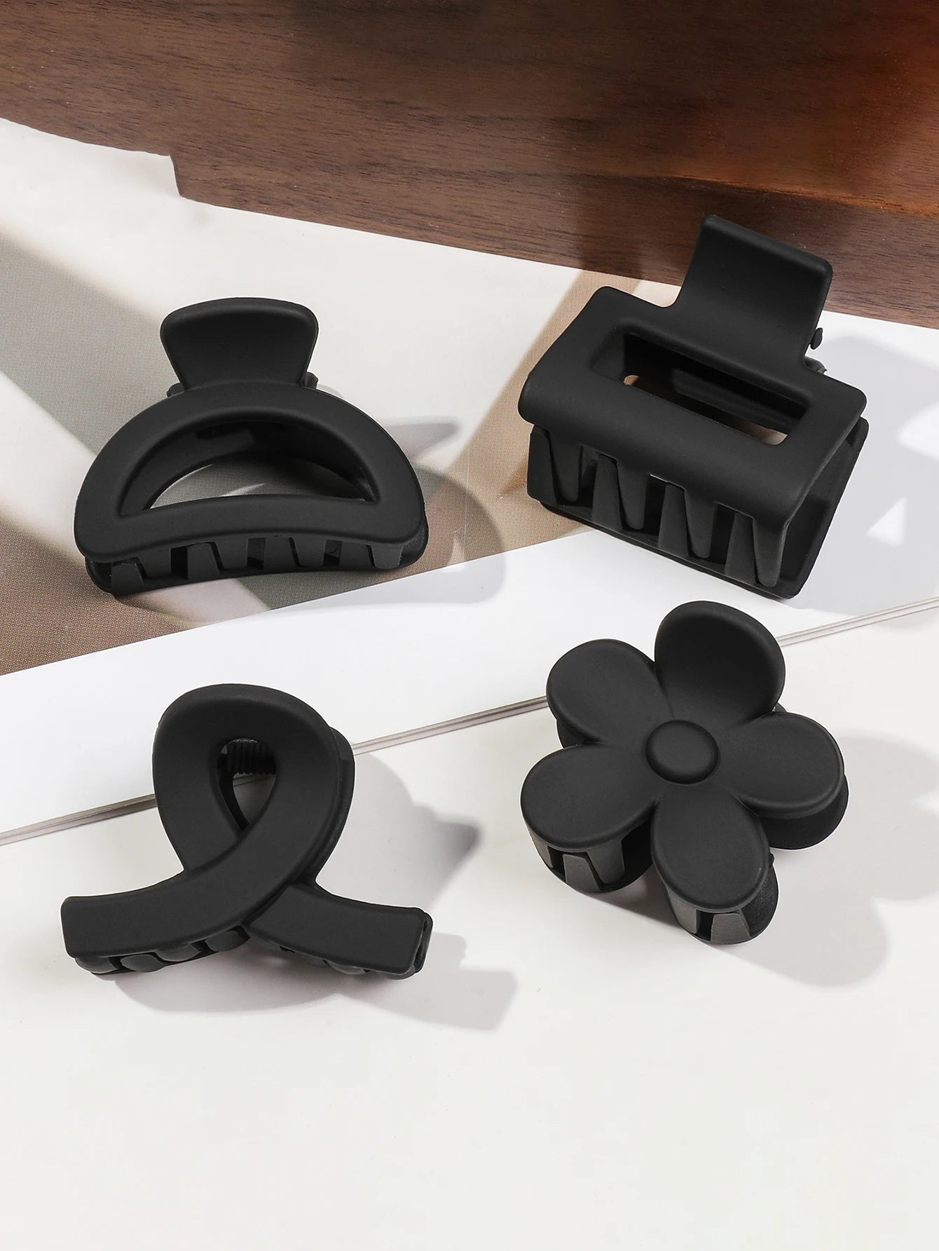 Small Flower Hair Claw Clips For Thin Hair Secure Hold - Smarsty