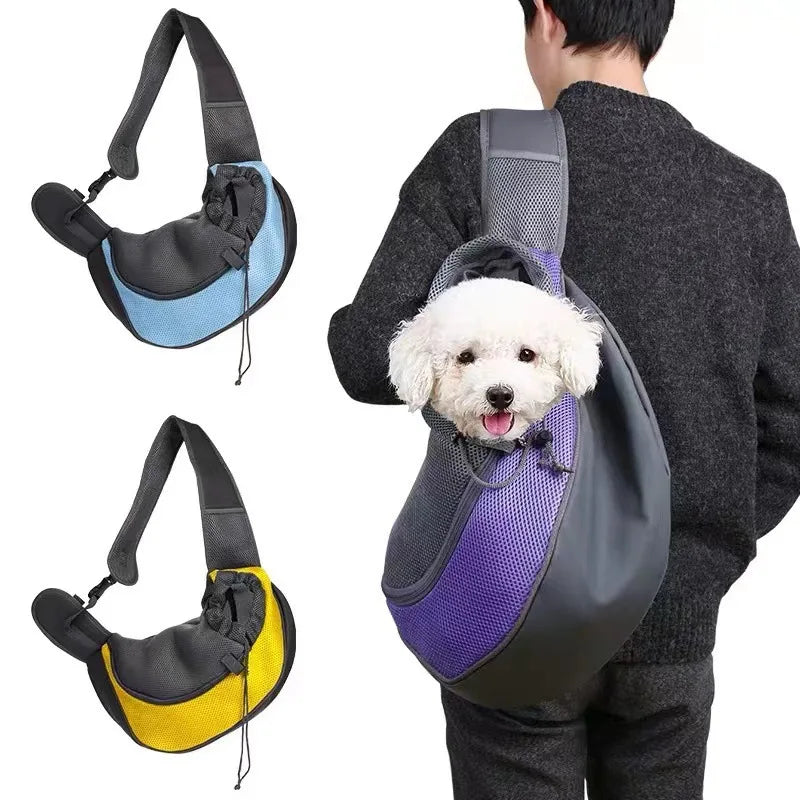 Breathable Mesh Pet Backpack Carrier for Small Dogs - Smarsty