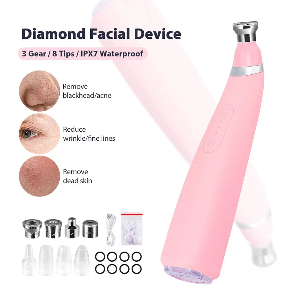 Professional Diamond Microdermabrasion Machine for Home Use - Smarsty