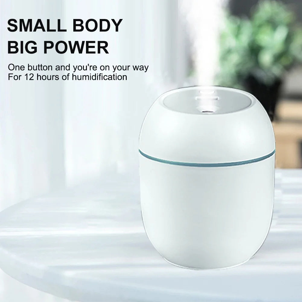 USB Mini Humidifier With Aroma Diffuser And LED Light - Smarsty