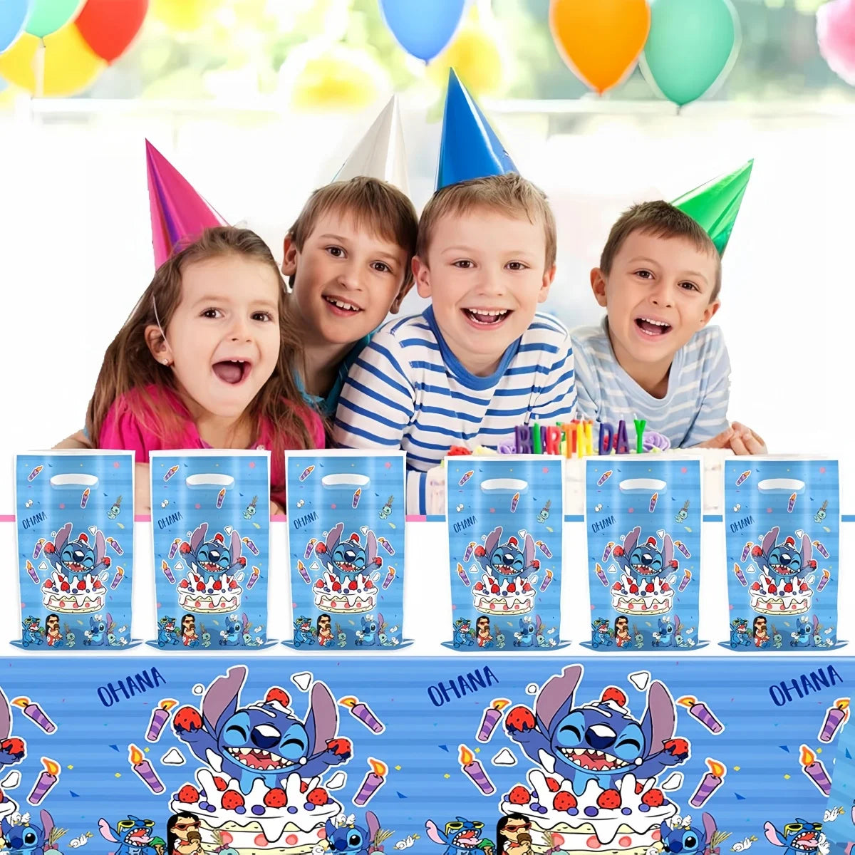 Disney Lilo and Stitch Tablecloth for Kids Parties - Smarsty