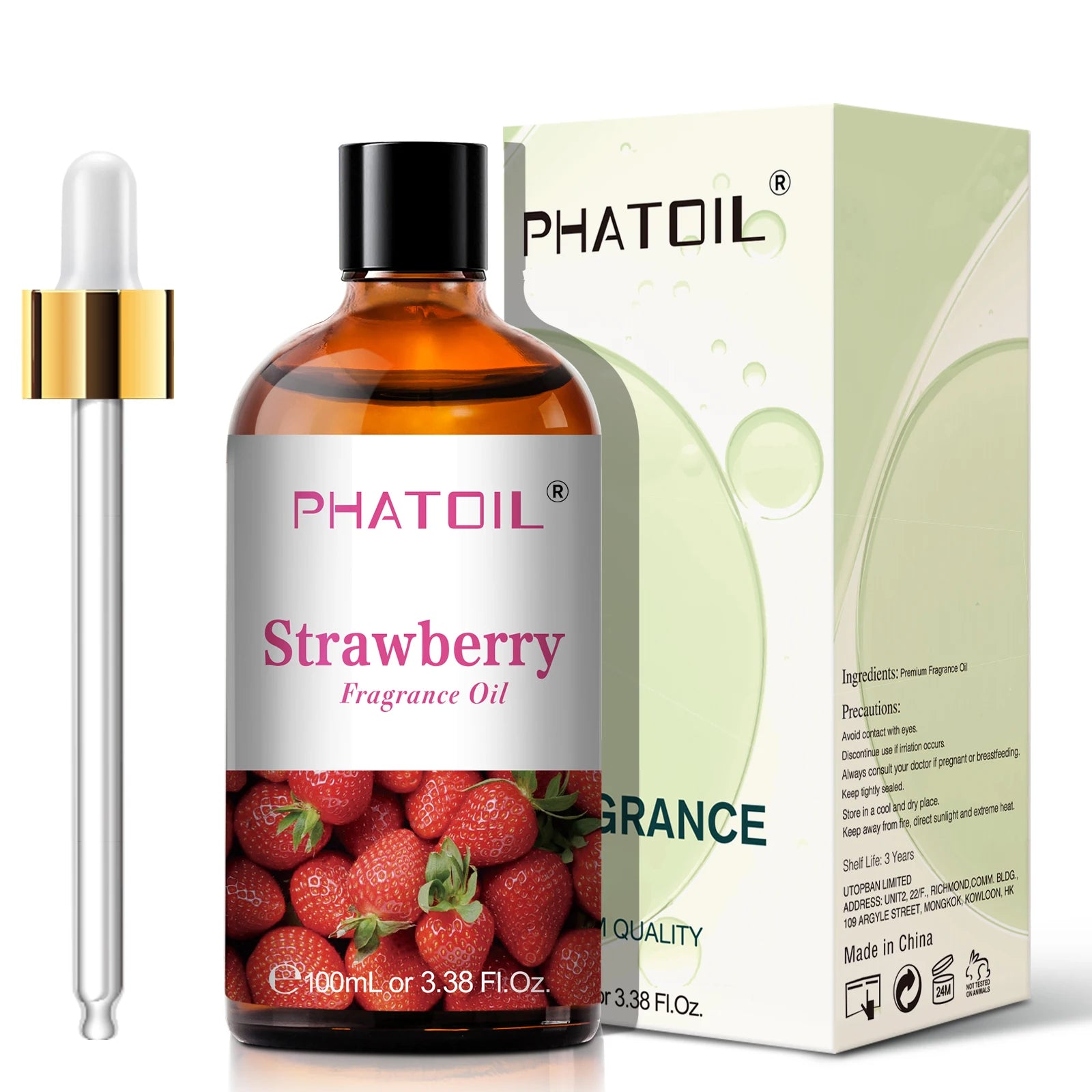 PHATOIL 100ml Sweet Fruity Fragrance Oil for Diffusers - Smarsty