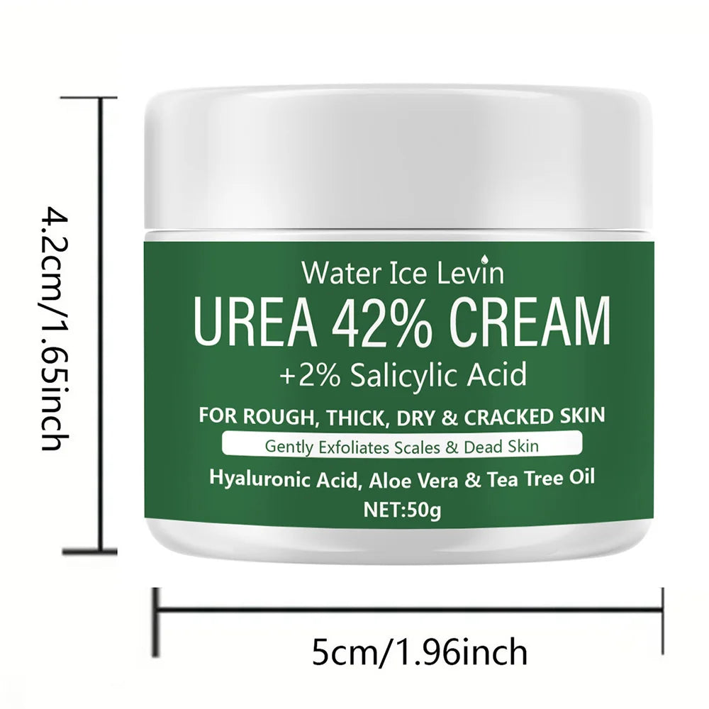 New 42% Urea Cream + 2% Salicylic acid Foot and hand Moisturizer, deep moisturizer and Nourishing moisturizer - Smarsty