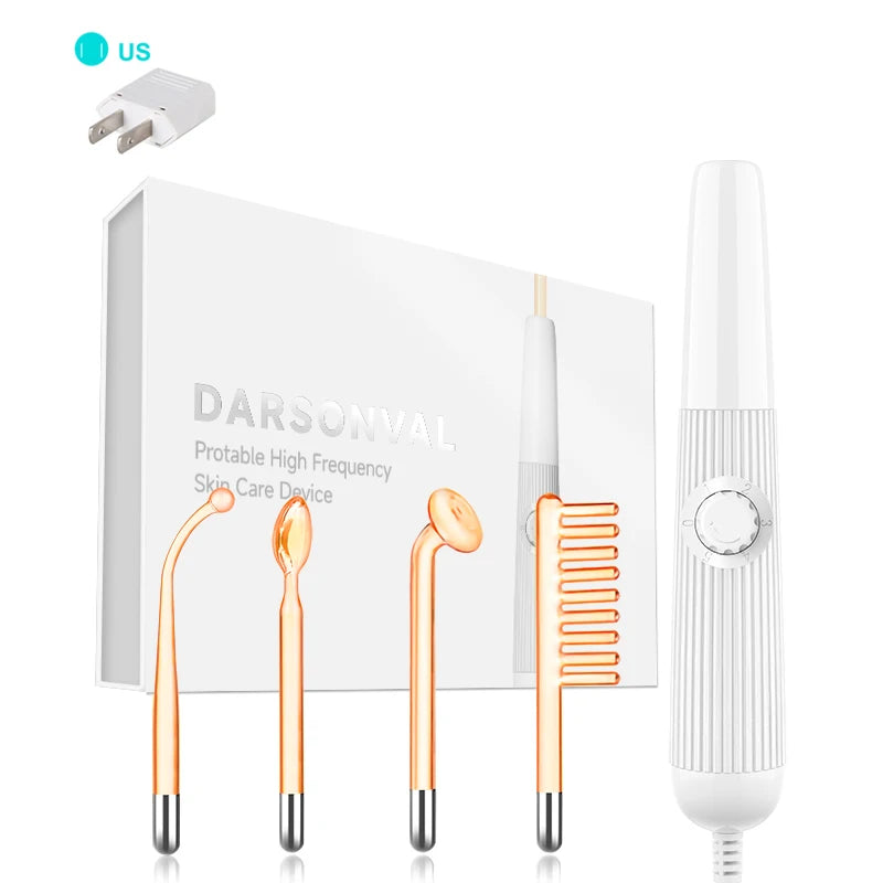 Darsonval High Frequency Wand for Acne and Wrinkle Treatment - Smarsty