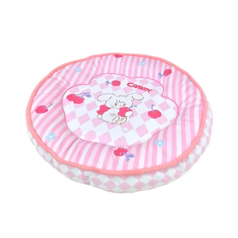 Round 50cm Reusable Pet Cooling Mat for Cats and Dogs - Smarsty