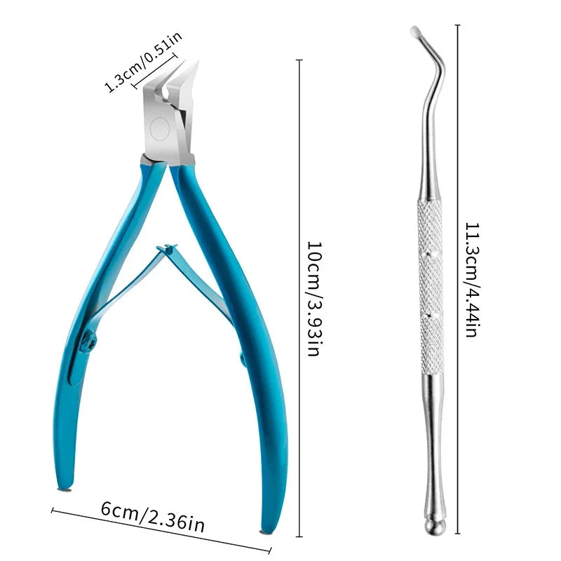 Professional Toe Nail Clipper Set for Ingrown Toenails - Smarsty