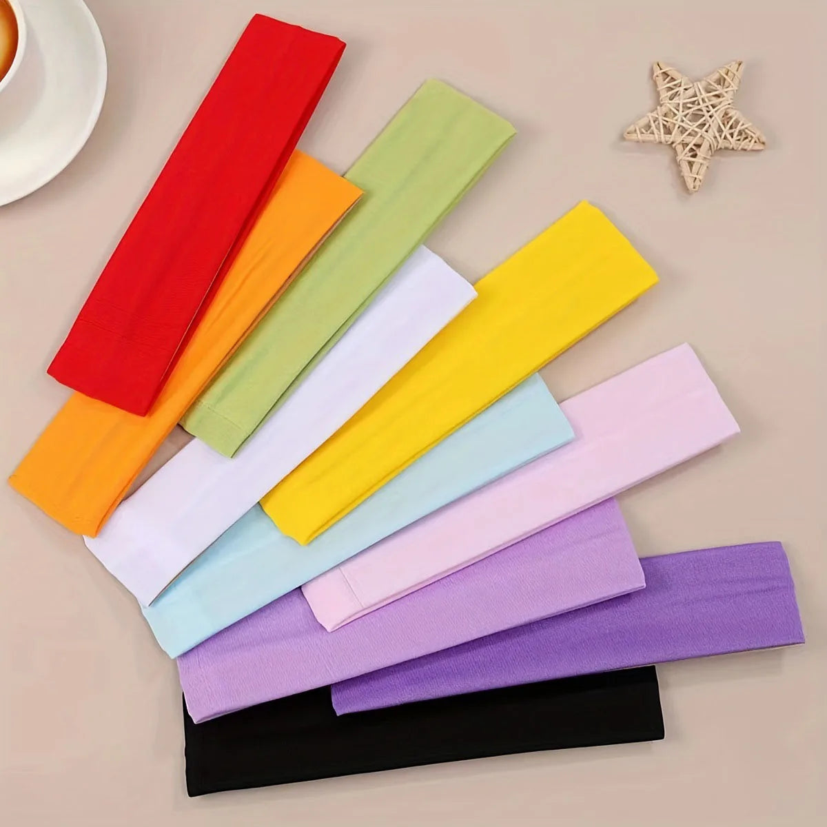 Elastic Hair Bands For Women Non Slip Sports Headbands - Smarsty